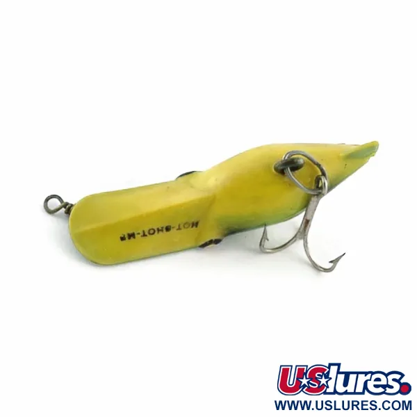 Vintage   Eddie Pope Hot Shot M 5, 3/32oz Frog fishing lure #23679