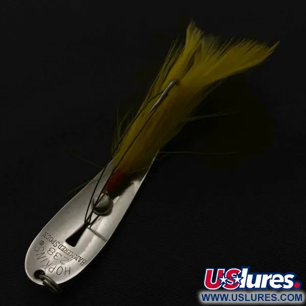   Hopkins 238 Hammered Spoon, 1/4oz nickel fishing spoon #23683