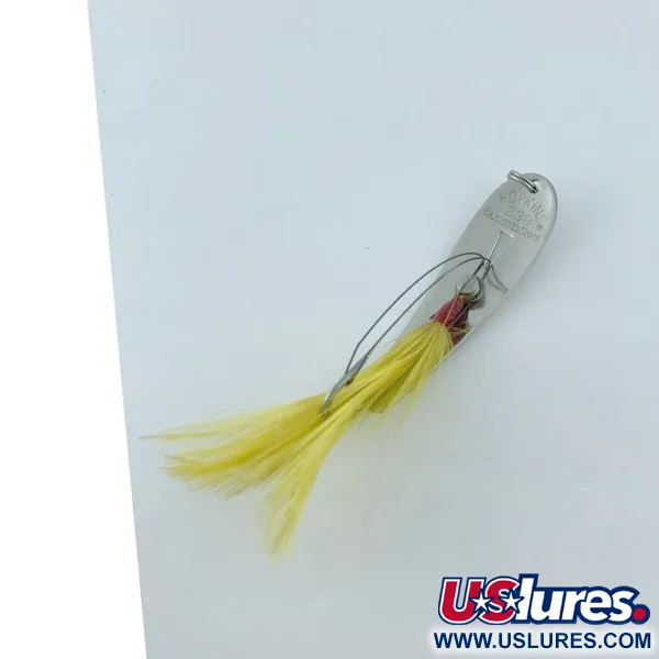   Hopkins 238 Hammered Spoon, 1/4oz nickel fishing spoon #23683