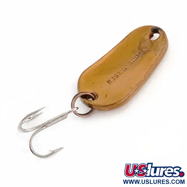 Vintage   Luhr Jensen Luhr's wobbler, 3/16oz copper fishing spoon #23688