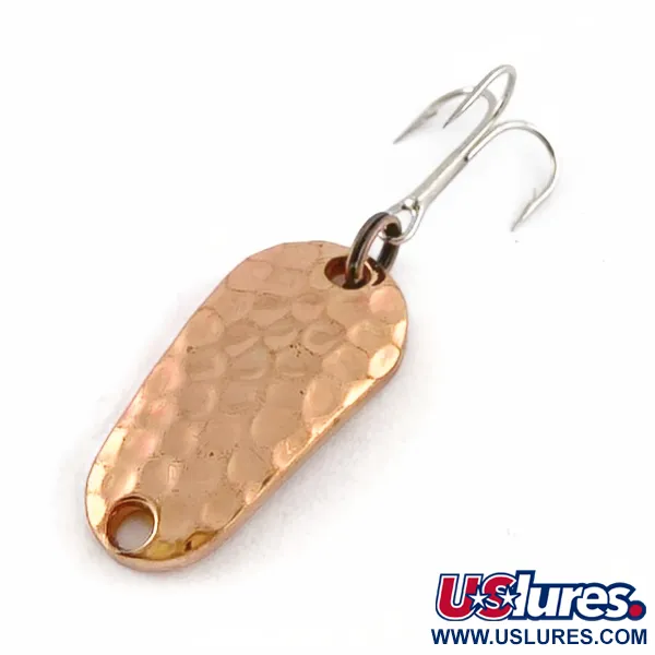 Vintage   Luhr Jensen Luhr's wobbler, 3/16oz copper fishing spoon #23690