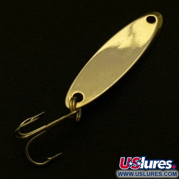 Vintage  Acme  Kastmaster, 1/8oz gold fishing spoon #23693