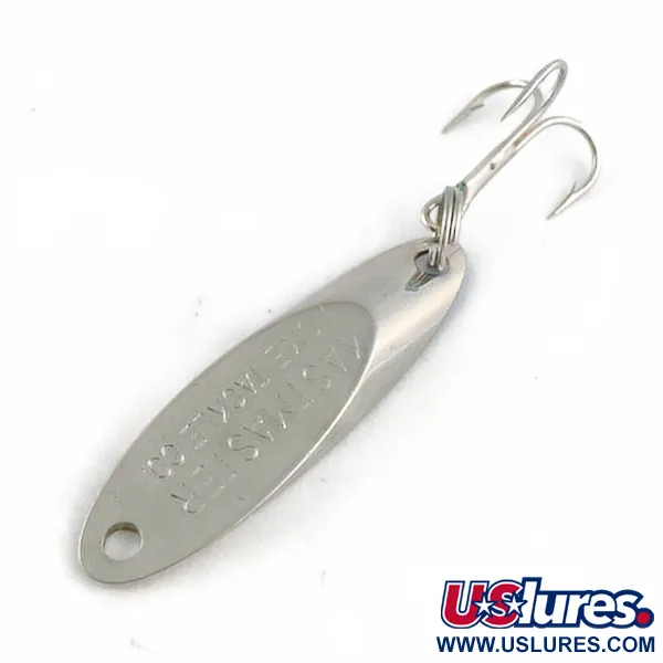 Vintage  Acme  Kastmaster, 1/8oz nickel fishing spoon #23694