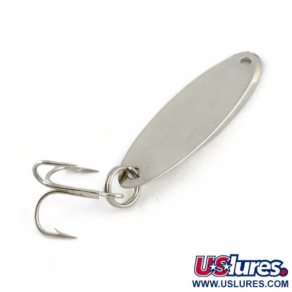 Vintage  Acme  Kastmaster, 1/4oz nickel fishing spoon #23696