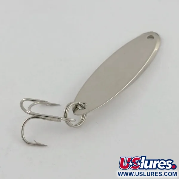 Vintage  Acme  Kastmaster, 1/4oz nickel fishing spoon #23696