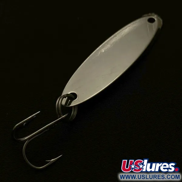 Vintage  Acme  Kastmaster, 1/4oz nickel fishing spoon #23696