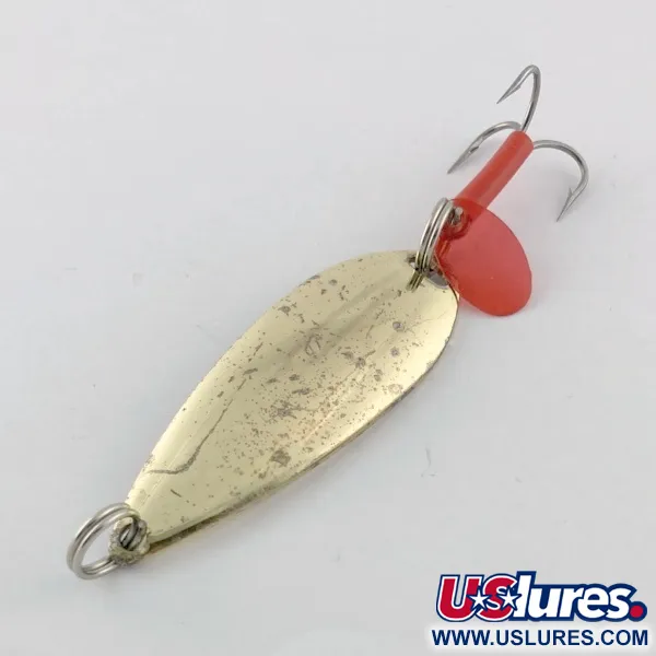 Vintage   Johnson Sprite, 1/3oz gold fishing spoon #23701
