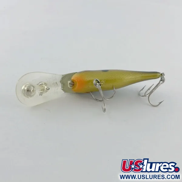 Vintage   Rebel Double Deep Shad, 3/16oz Chartreuse fishing lure #23706