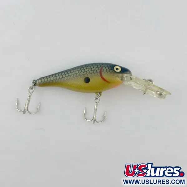 Vintage   Rebel Double Deep Shad, 3/16oz Chartreuse fishing lure #23706