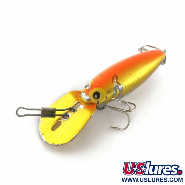 Vintage   Storm Hot'N'Tot Thin Fin, 1/4oz orange fishing lure #23707