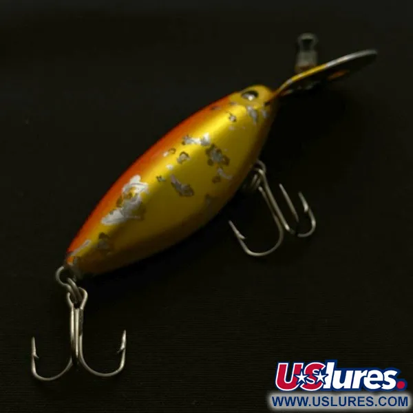 Vintage   Storm Hot'N'Tot Thin Fin, 1/4oz orange fishing lure #23707