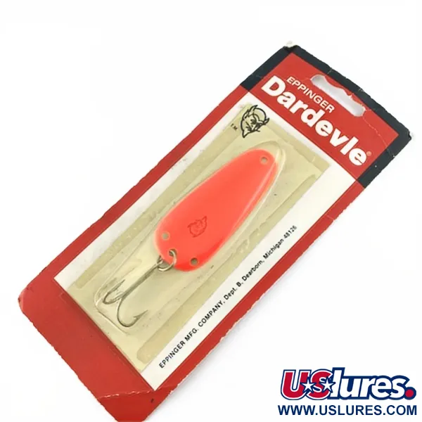  Eppinger Dardevle Sagamore JT Buel, 1/4oz hot pink fishing spoon #23712