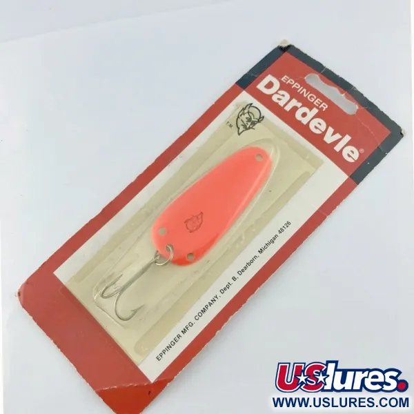  Eppinger Dardevle Sagamore JT Buel, 1/4oz hot pink fishing spoon #23712