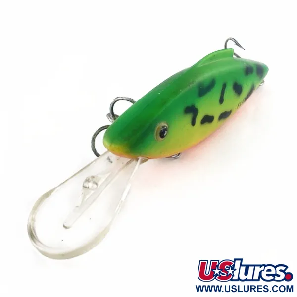 Vintage   Bill Lewis DIVIN' MAG TRap Rat-L-Trap Floater, 2/5oz Fire tiger fishing lure #23722