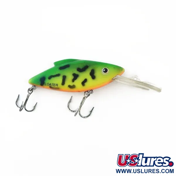 Vintage   Bill Lewis DIVIN' MAG TRap Rat-L-Trap Floater, 2/5oz Fire tiger fishing lure #23722