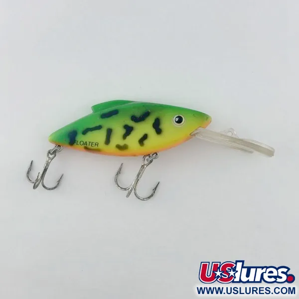 Vintage   Bill Lewis DIVIN' MAG TRap Rat-L-Trap Floater, 2/5oz Fire tiger fishing lure #23722