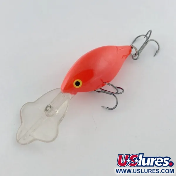 Vintage   Luhr Jensen Hot Lips Express, 2/5oz hot pink fishing lure #23724