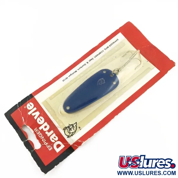  Eppinger Dardevle Sagamore JT Buel, 1/4oz blue fishing spoon #23733