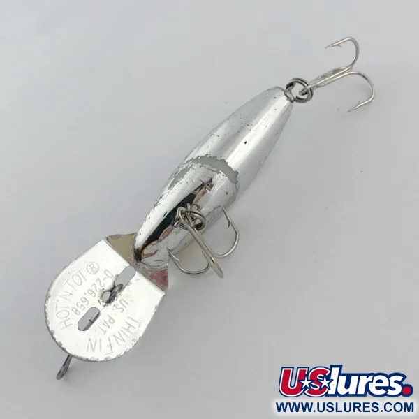 Vintage   Storm Hot'N'Tot Thin Fin, 1/4oz silver shad fishing lure #23748