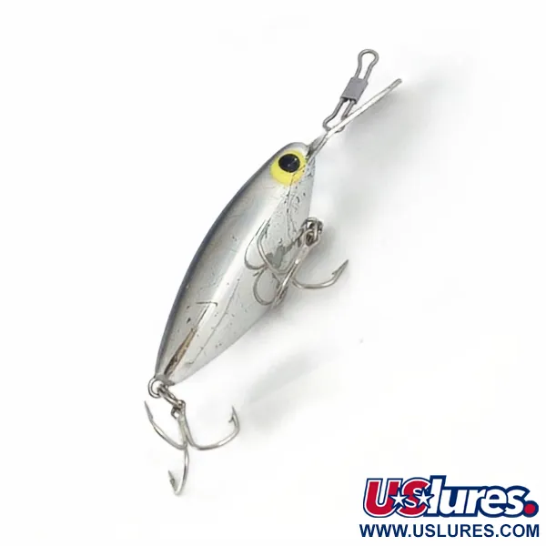 Vintage   Storm Hot'N'Tot Thin Fin, 1/4oz silver shad fishing lure #23748