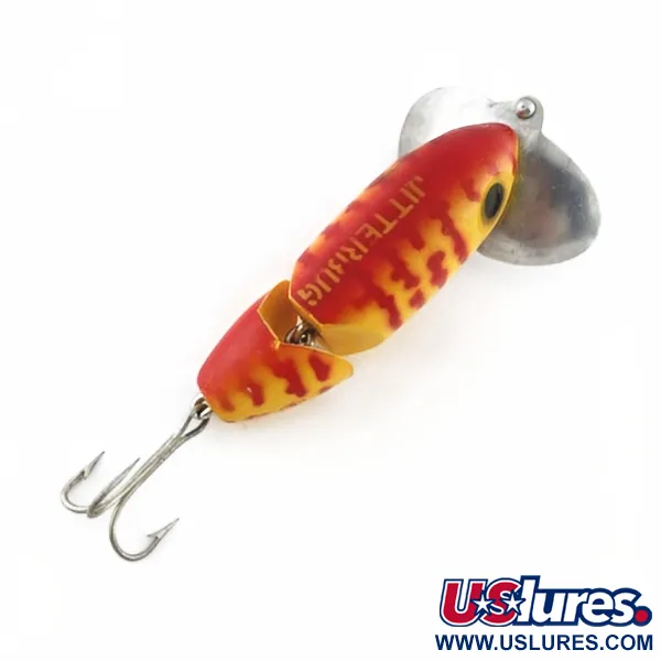 Vintage   Fred Arbogast Jitterbug Jointed, 1/3oz  fishing lure #23752