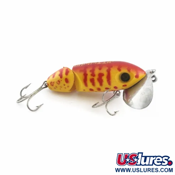 Vintage   Fred Arbogast Jitterbug Jointed, 1/3oz  fishing lure #23752