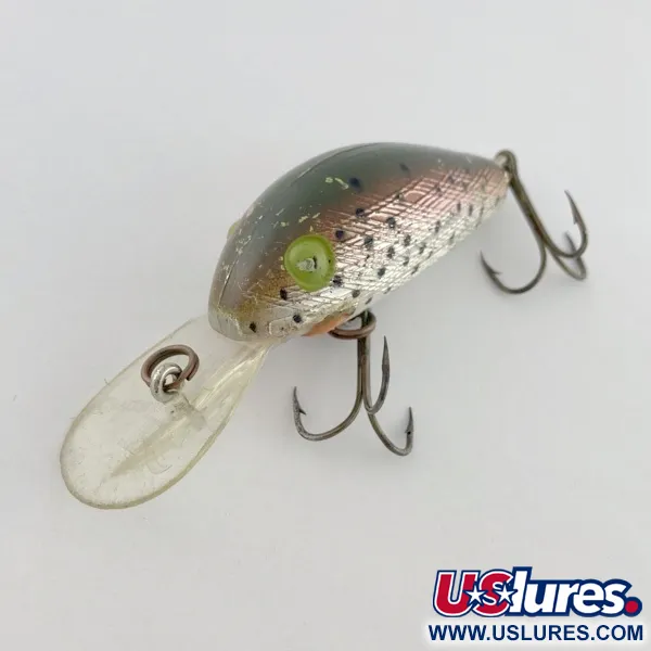 Vintage   Rebel Super R, 1/2oz Rainbow Trout fishing lure #23754