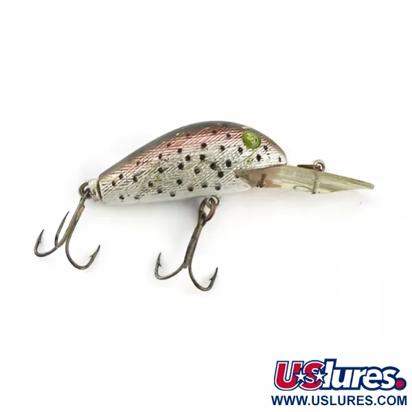 Vintage   Rebel Super R, 1/2oz Rainbow Trout fishing lure #23754