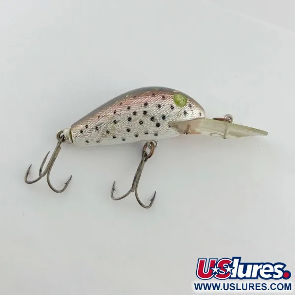 Vintage   Rebel Super R, 1/2oz Rainbow Trout fishing lure #23754