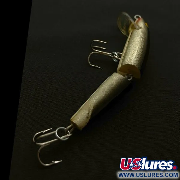 Vintage   Rapala Jointed J9 (Finland), 1/4oz S (Silver) fishing lure #23758