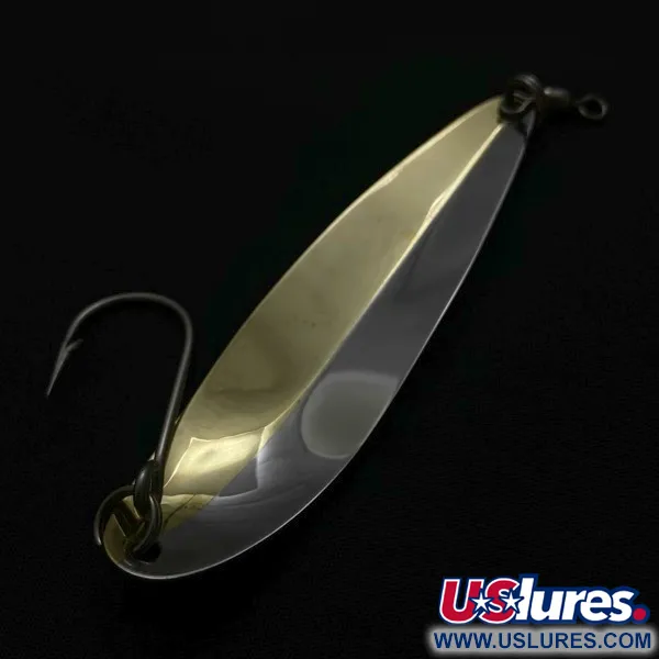 Vintage  Yakima Bait Yakima bait King fish 4, 1/3oz nickel/brass fishing spoon #23774