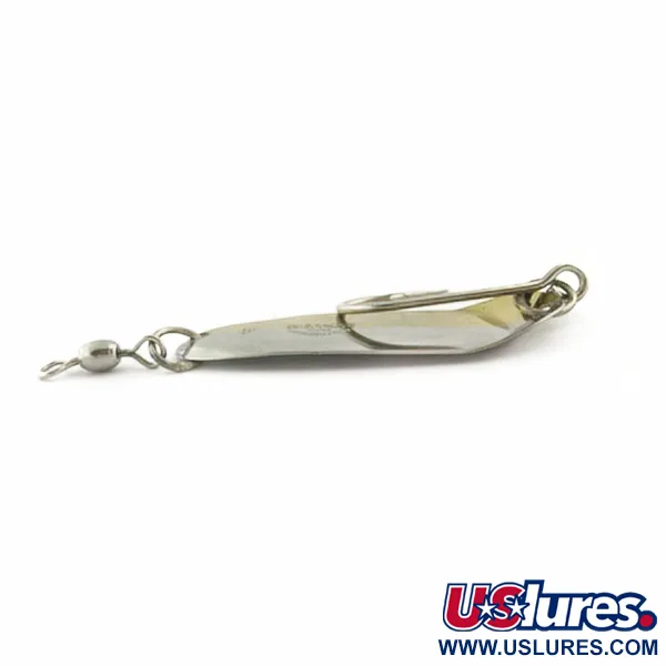 Vintage   Andy Reekers #4, 1/4oz gold/nickel fishing spoon #23794