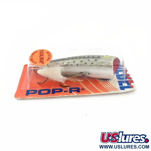   Rebel POP-R Excalibur, 1/4oz Bass fishing lure #23804