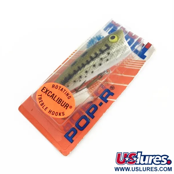   Rebel POP-R Excalibur, 1/4oz Bass fishing lure #23804