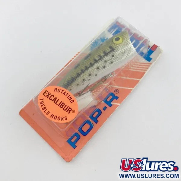   Rebel POP-R Excalibur, 1/4oz Bass fishing lure #23804