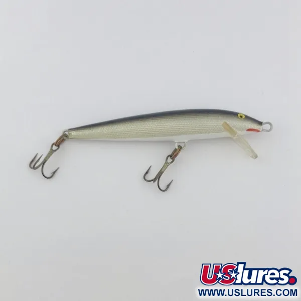 Vintage   Rapala Original Floater F9, 1/8oz S (Silver) fishing lure #23808