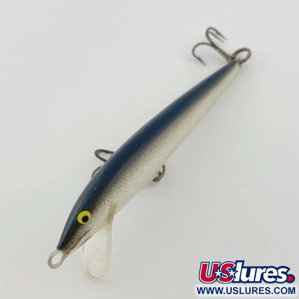 Vintage   Rapala Original Floater F9, 1/8oz S (Silver) fishing lure #23808