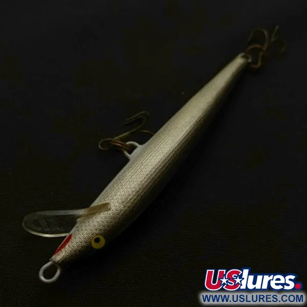 Vintage   Rapala Original Floater F9, 1/8oz S (Silver) fishing lure #23808