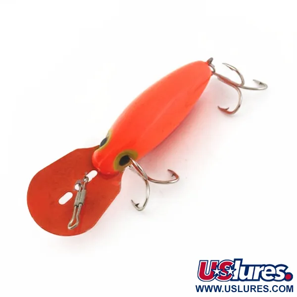 Vintage   Storm Hot'N'Tot Thin Fin, 2/5oz hot orange fishing lure #23823