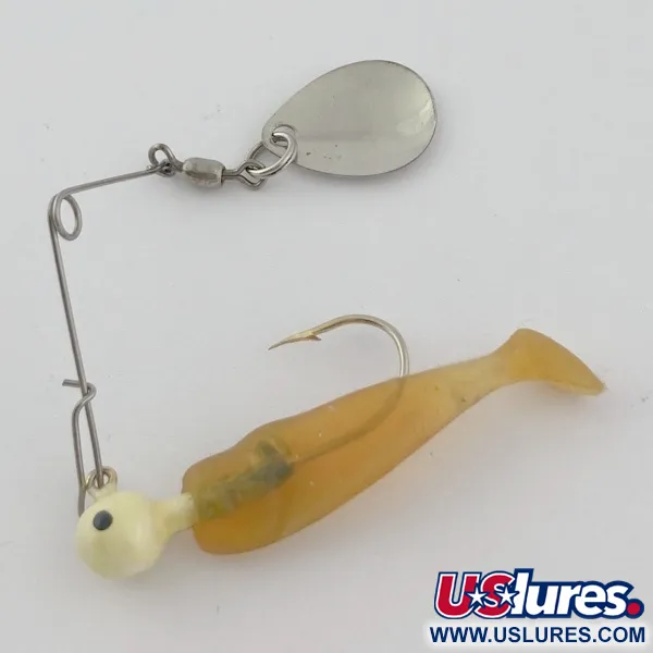 Vintage   Mister Twister Spinnerbait, 3/16oz nickel spinning lure #23843