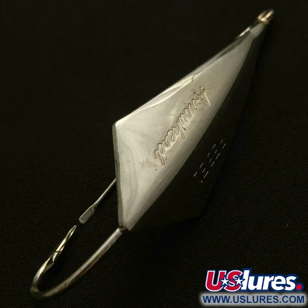 Vintage   Rebel Arrowhead, 2/5oz silver fishing spoon #23854