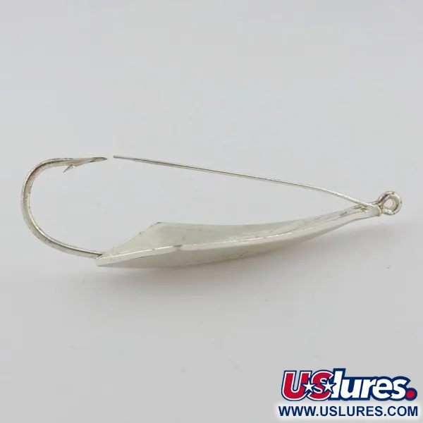 Vintage   Rebel Arrowhead, 2/5oz silver fishing spoon #23854