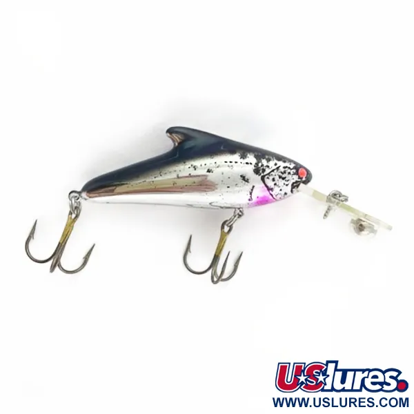 Vintage   Rebel Wally Demon, 2/5oz silver fishing lure #23874