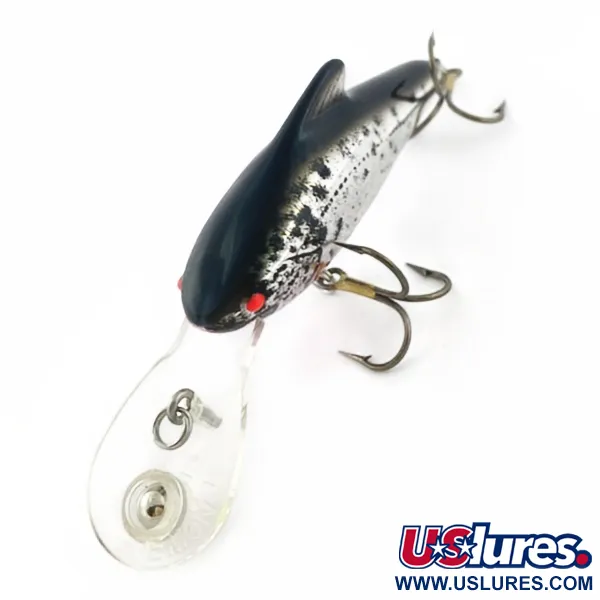 Vintage   Rebel Wally Demon, 2/5oz silver fishing lure #23874