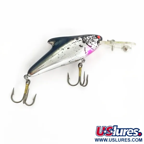 Vintage   Rebel Wally Demon, 2/5oz silver fishing lure #23874