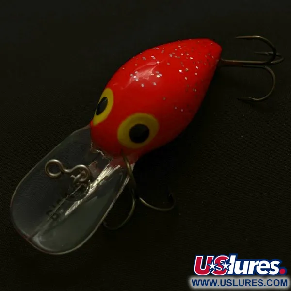 Vintage   Brad’s Killer Wiggler, 2/5oz red fishing lure #23882