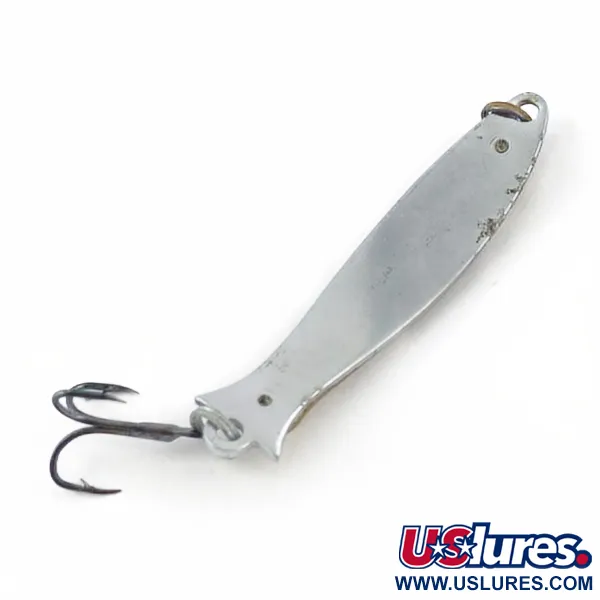 Vintage   Worth Water Demon, 1/4oz abalone fishing spoon #23889