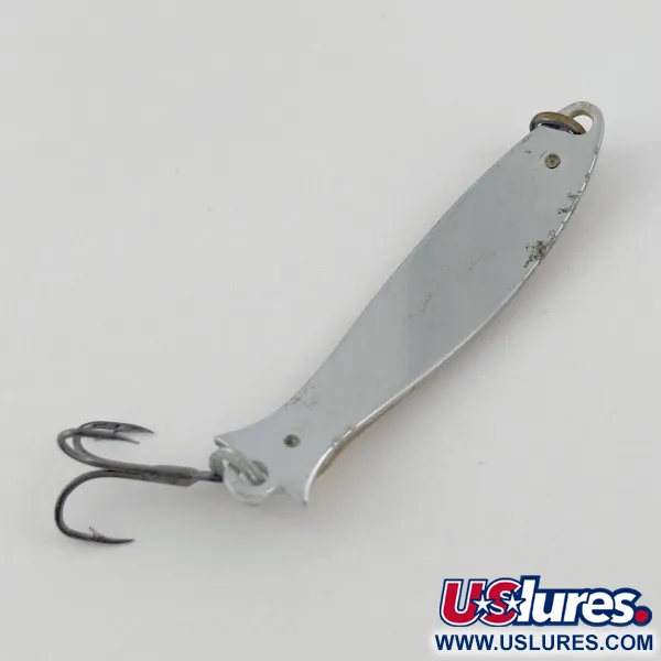 Vintage   Worth Water Demon, 1/4oz abalone fishing spoon #23889