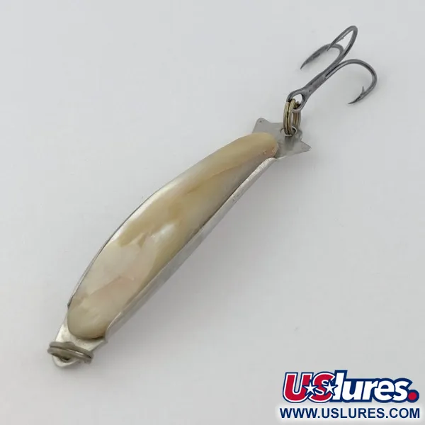 Vintage   Compac Abalone Spoon (Japan), 3/16oz Abalone pearl fishing spoon #23890