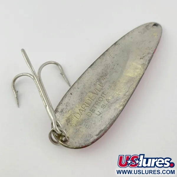 Vintage  Eppinger Dardevle Detroit (1950s), 1oz Red Devle fishing spoon #23891